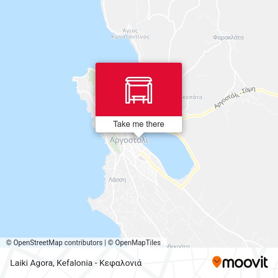 Laiki Agora map