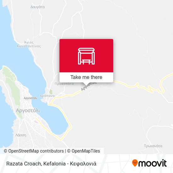 Razata Croach map