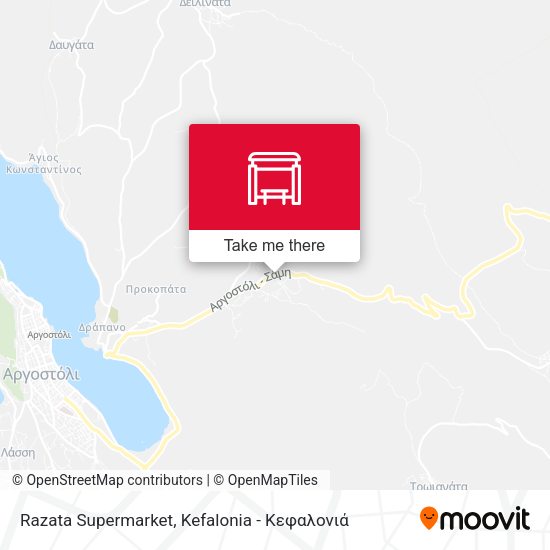 Razata Supermarket map