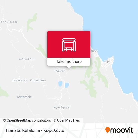 Tzanata map