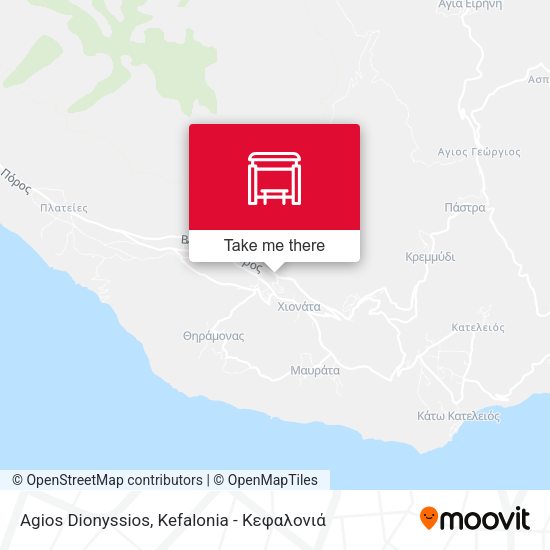 Agios Dionyssios map