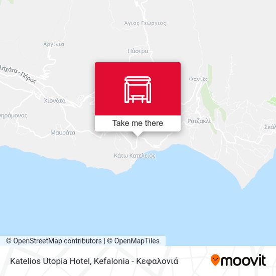 Katelios Utopia Hotel map