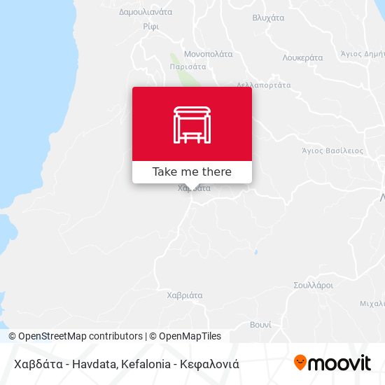 Χαβδάτα - Havdata map