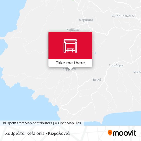 Χαβριάτα map