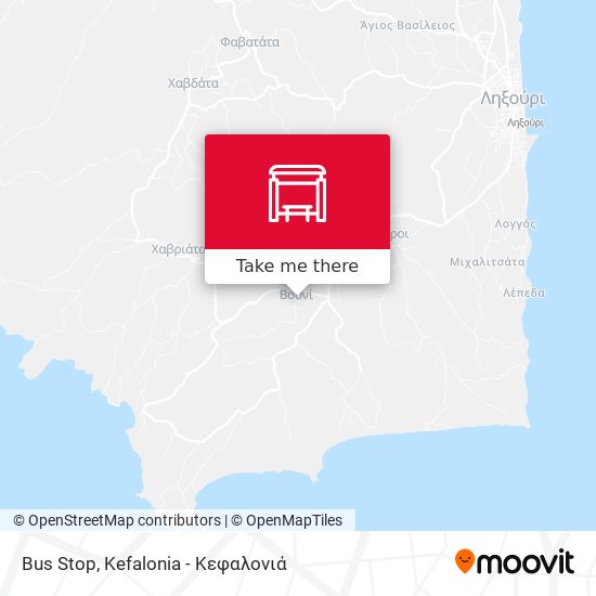 Bus Stop map