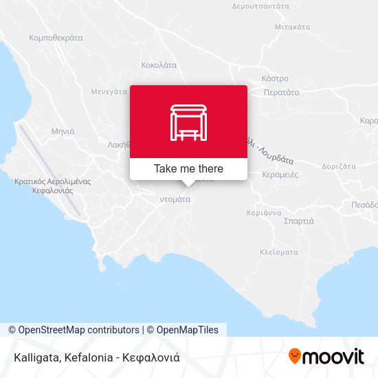 Kalligata map
