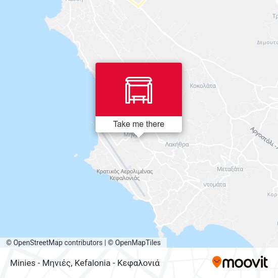 Minies - Μηνιές map