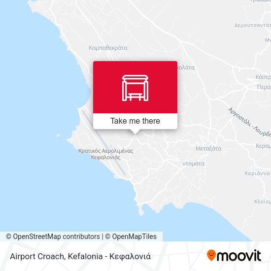 Airport Croach map