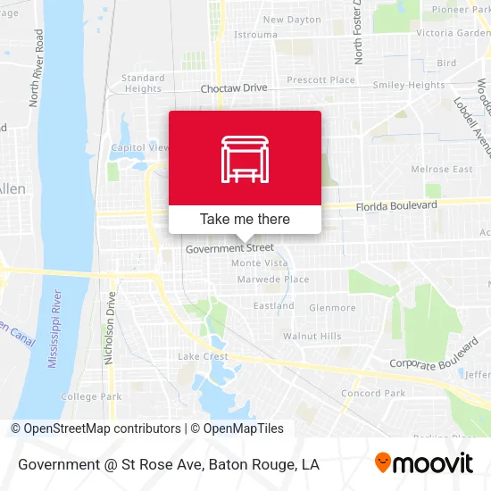 Government @ St Rose Ave map