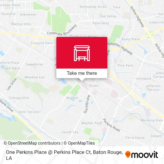 One Perkins Place @ Perkins Place Ct map