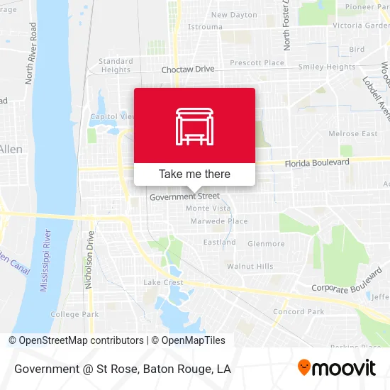 Government @ St Rose map