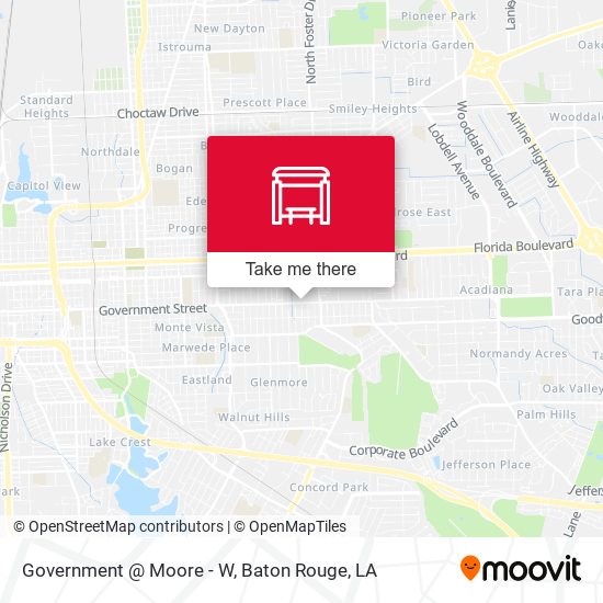 Government @ Moore - W map