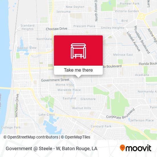 Government @ Steele - W map