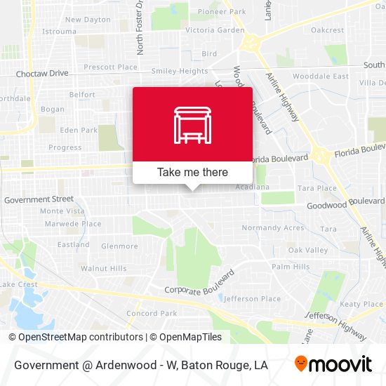 Mapa de Government @ Ardenwood - W
