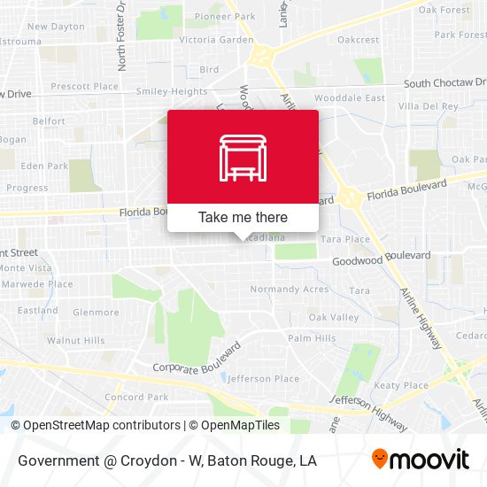 Government @ Croydon - W map