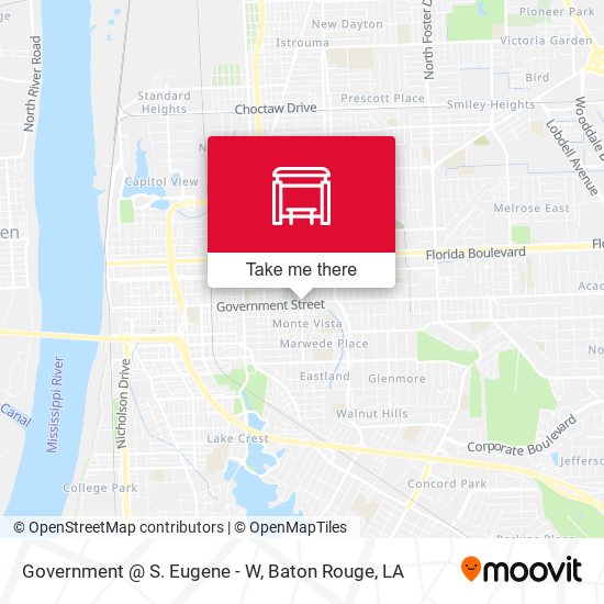 Government @ S. Eugene - W map