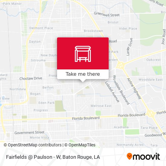 Fairfields @ Paulson - W map