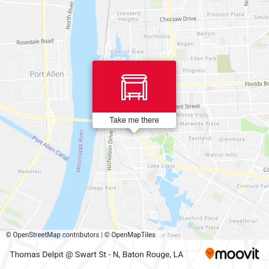 Thomas Delpit @ Swart St - N map