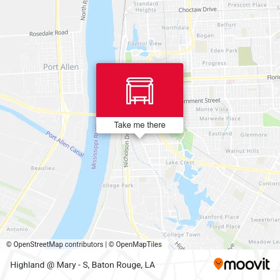 Highland @ Mary - S map