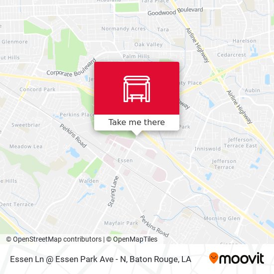 Mapa de Essen Ln @ Essen Park Ave - N