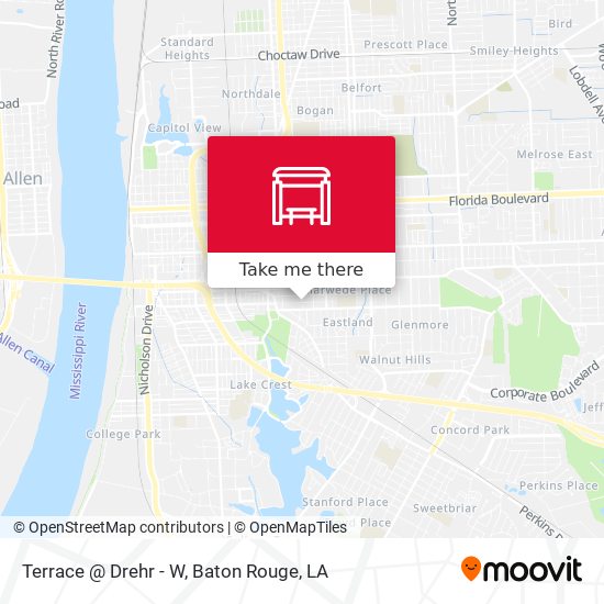 Terrace @ Drehr - W map