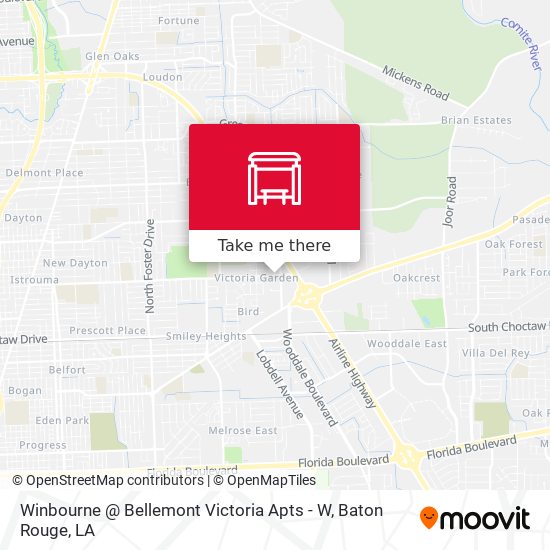 Winbourne @ Bellemont Victoria Apts - W map
