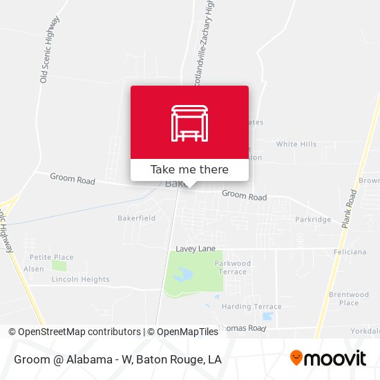 Mapa de Groom @ Alabama - W