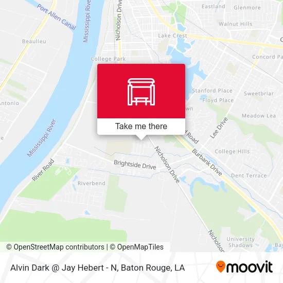 Alvin Dark @ Jay Hebert - N map