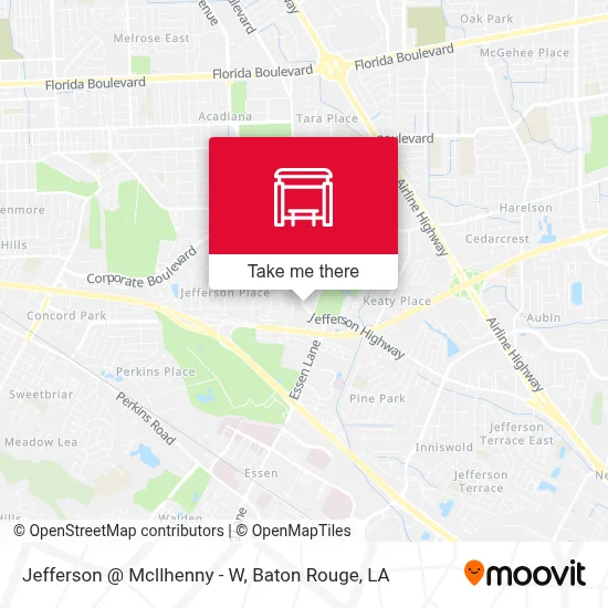 Jefferson @ Mcllhenny - W map