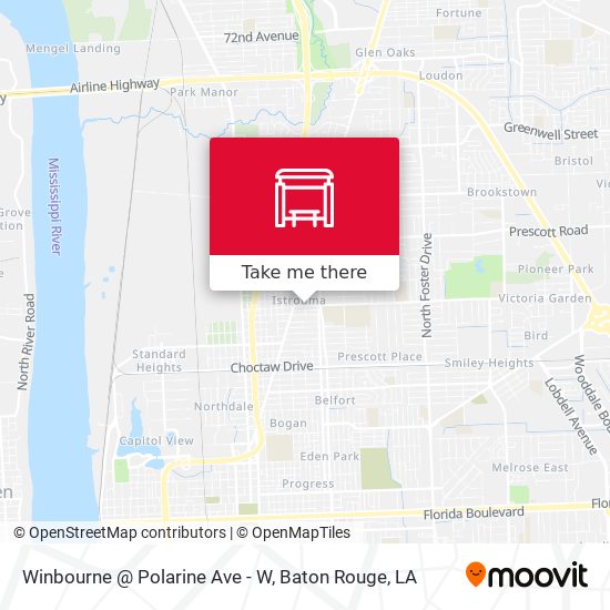 Winbourne @ Polarine Ave - W map
