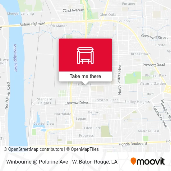 Winbourne @ Polarine Ave - W map