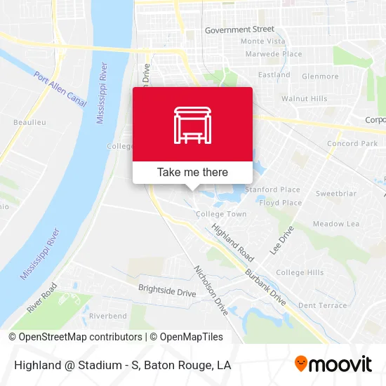 Highland @ Stadium - S map
