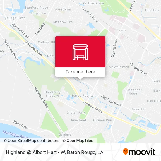 Highland @ Albert Hart - W map