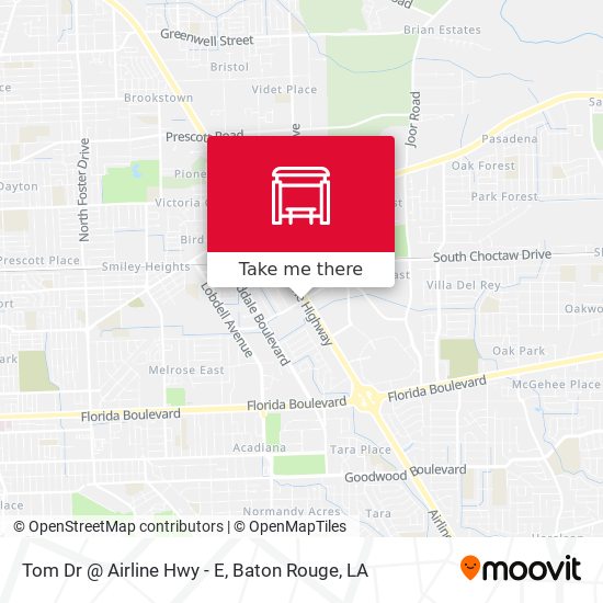 Mapa de Tom Dr @ Airline Hwy - E