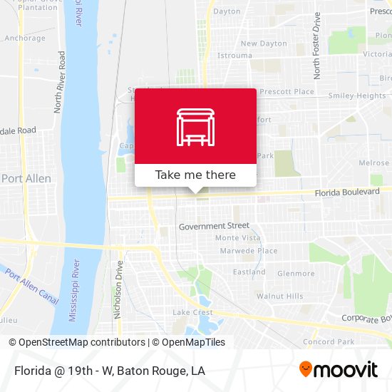 Florida @ 19th - W map