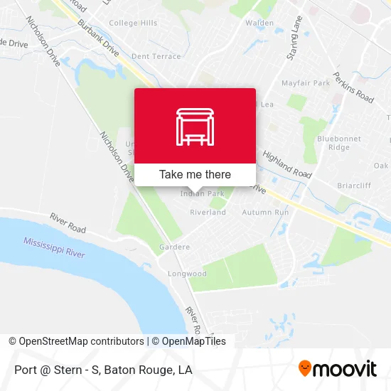 Port @ Stern - S map