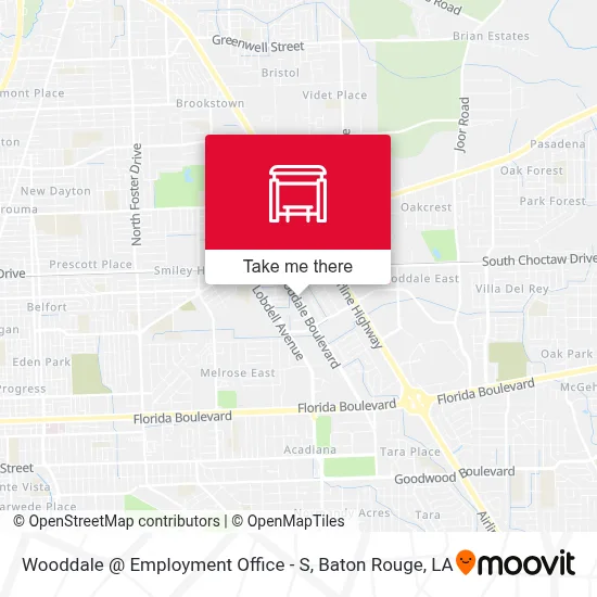 Wooddale @ Employment Office - S map