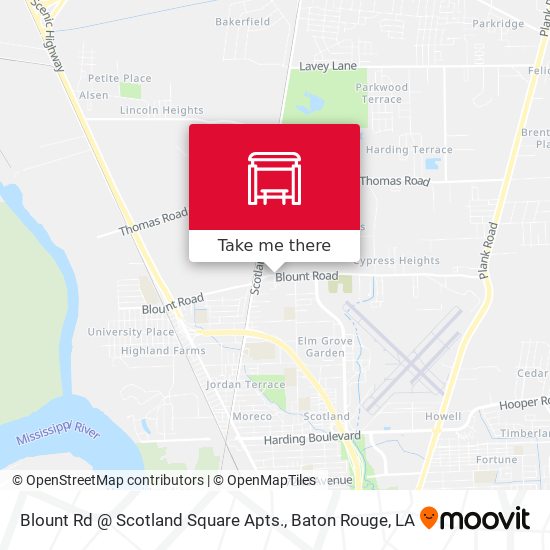 Blount Rd @ Scotland Square Apts. map