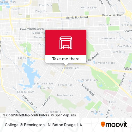 Mapa de College @ Bennington - N