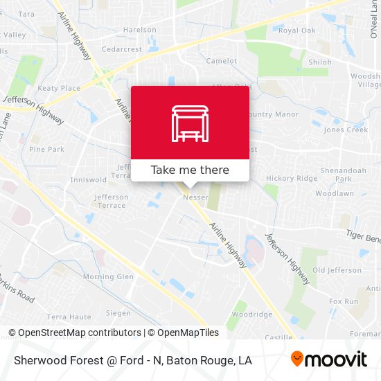 Sherwood Forest @ Ford - N map