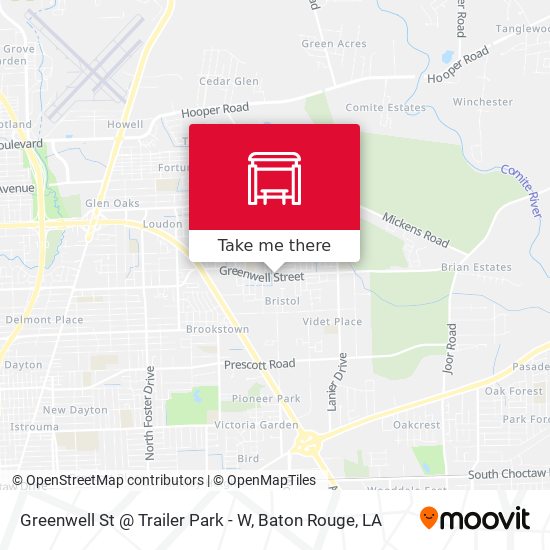 Mapa de Greenwell St @ Trailer Park - W