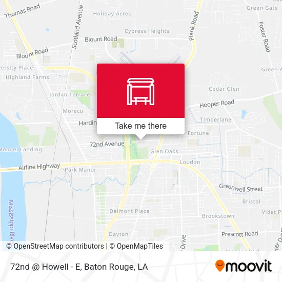 72nd @ Howell - E map