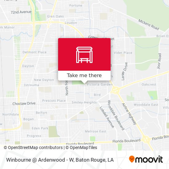 Winbourne @ Ardenwood - W map