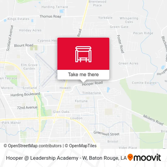 Hooper @ Leadership Academy - W map