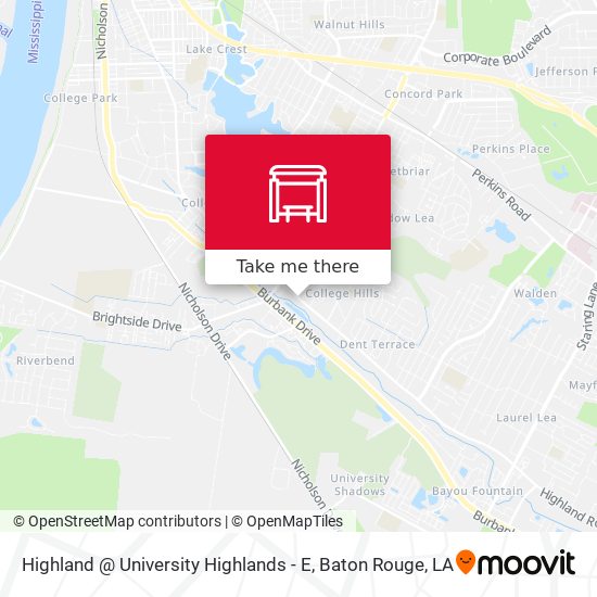 Mapa de Highland @ University Highlands - E