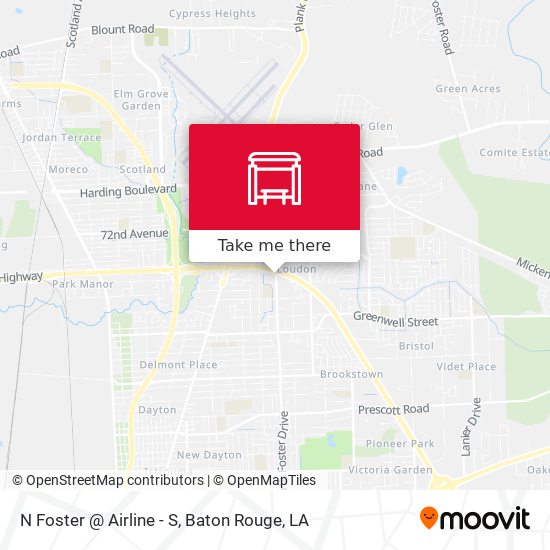 Mapa de N Foster @ Airline - S