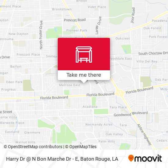 Harry Dr @ N Bon Marche Dr - E map