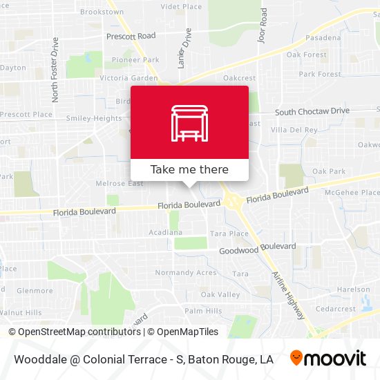 Wooddale @ Colonial Terrace - S map