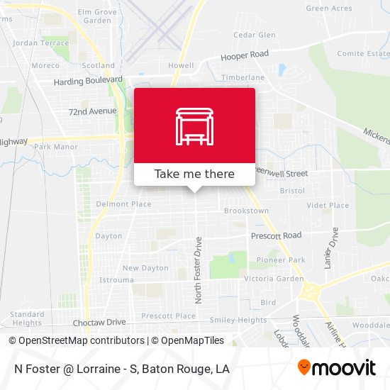N Foster @ Lorraine - S map