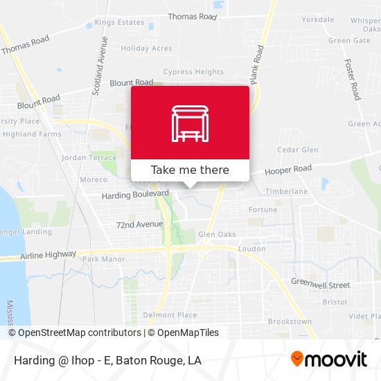 Mapa de Harding @ Ihop - E